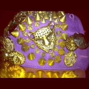 Purple Decked-out Hat